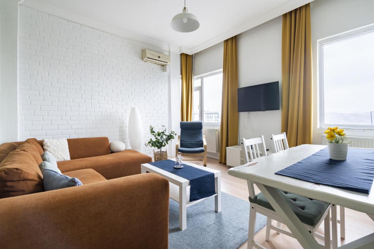 شقة Central Flat W Sea View And Near Galata Tower اسطنبول المظهر الخارجي الصورة